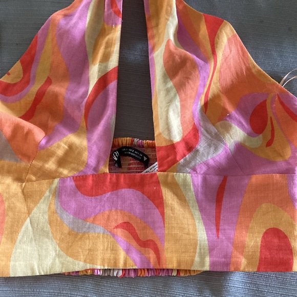 Colorful Zara Halter Top - Picture 2 of 5
